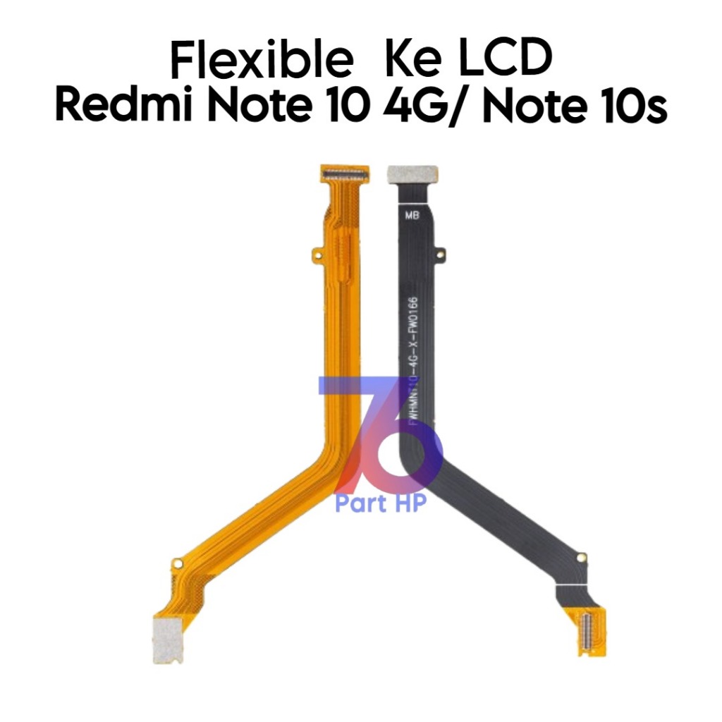 Flexible Konektor  Ke LCD Xiaomi Redmi Note 10 4G / Note 10s / M2101K7AI / M2101K7AG / M2101K7BG / M