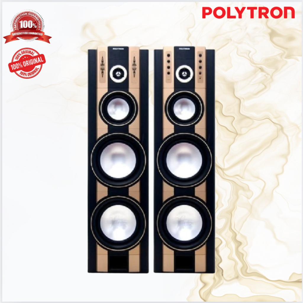 POLYTRON SPEAKER AKTIF PAS69 - Speaker Karaoke PAS69/PAS69/PAS-69/PAS 69/ORIGINAL/BERGARANSI RESMI