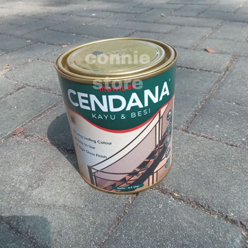 Cendana Black 1 kg cat kayu dan besi baja seng 0.9liter mowilex