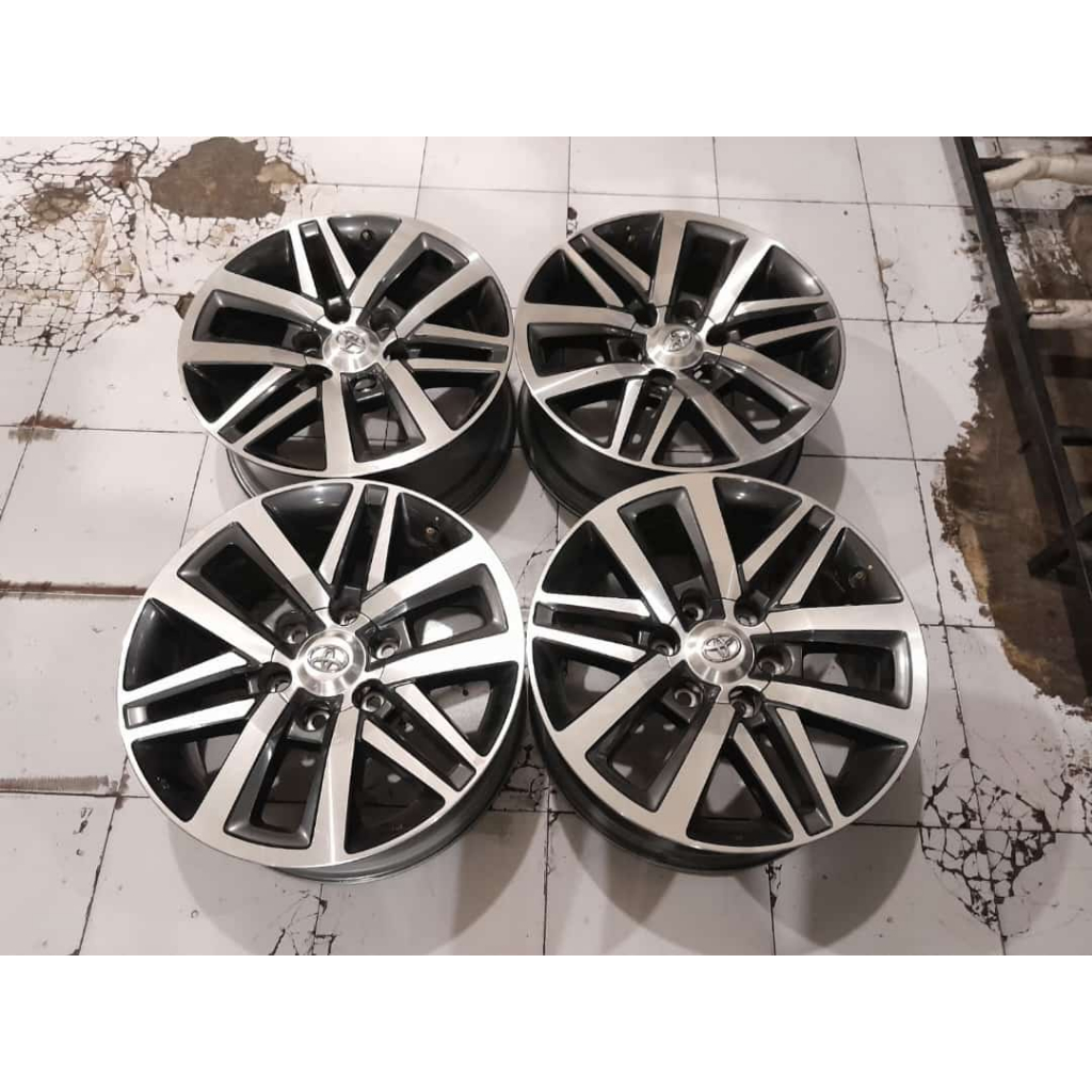 velg mobil bekas ring 18 oem fortuner vrz 2012 bisa untuk fortuner,hillux