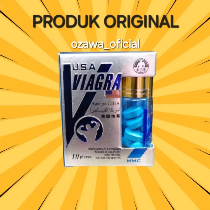 Viagra MMC Herbal Viagra Obat Kuat pria 10 Tablet Vigra Obat Kuat Tahan Lama Pria