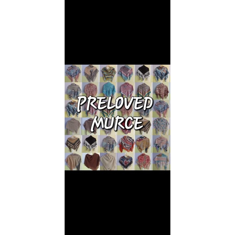 Preloved jilbab zoya,elzatta,dauky,turkey dll