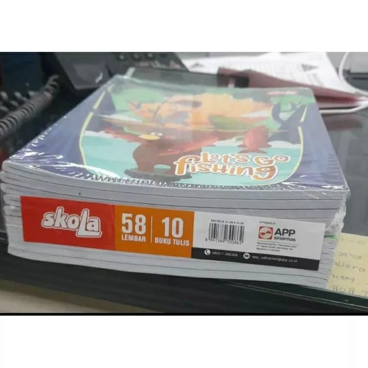 

Diskon PERPAK ISI 1pcs Buku tulis SKOLA DELI BY SIDU ISI 38 58 lembar harga murah kualitas bagus