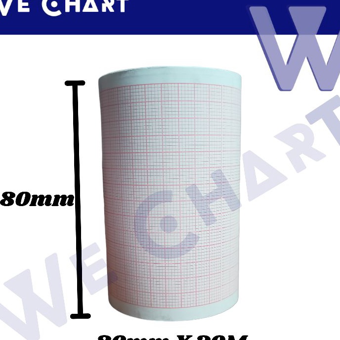 

Istimewa Kertas ECG EKG 8mm X 3M ROLL