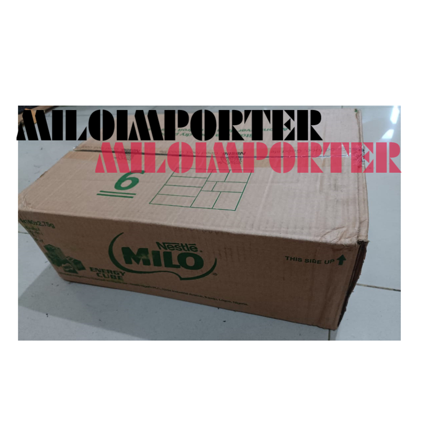 

MILO CUBE JUMLAH BESAR 7 Dus (Tujuh Dus/Pitu Dus)