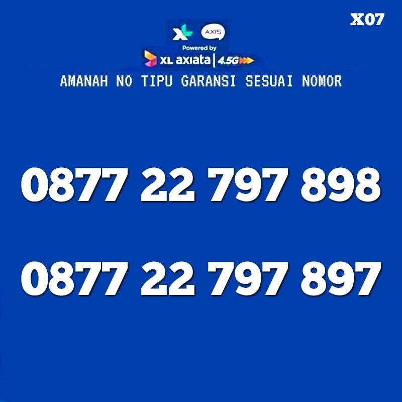 Nomor Cantik XL Kartu Perdana 70