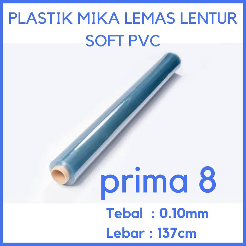

LIMIT Plastik Mika Lemas Lentur Soft PVC Tebal 1 1mm 11 11mm Lebar 137cm Bungkus Sofa Sampul Buku Meteran