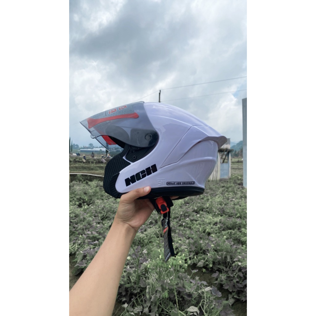 HELM NCH SONIC ORIGINAL HALFFACE SNI MIRIP NJS KAIROZ