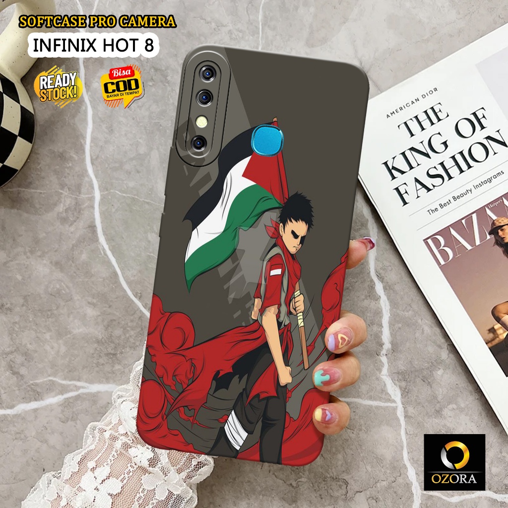 Case Infinix Hot 8 Terbaru - OZORA - Fashion Case Muslim - Casing Hp Infinix Hot 8 - Softcase Infini