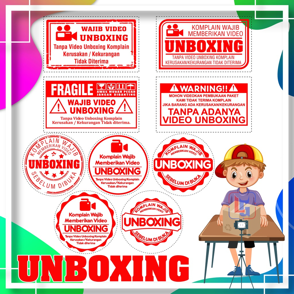 

Stempel Video Unboxing Olshop Tinta Terbaik