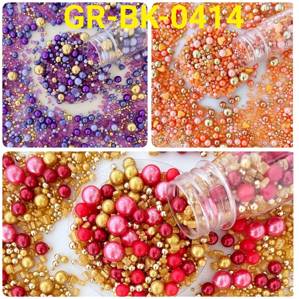 

SERU GRBK414 Trimit springkel sprinkles 3gr mutiara emas ungu pink yamama baking grosir murah sprinkles cake dekorasi mutiara trimit decoration story sprinklestory sprinklesstory sprinkle story yamama baking