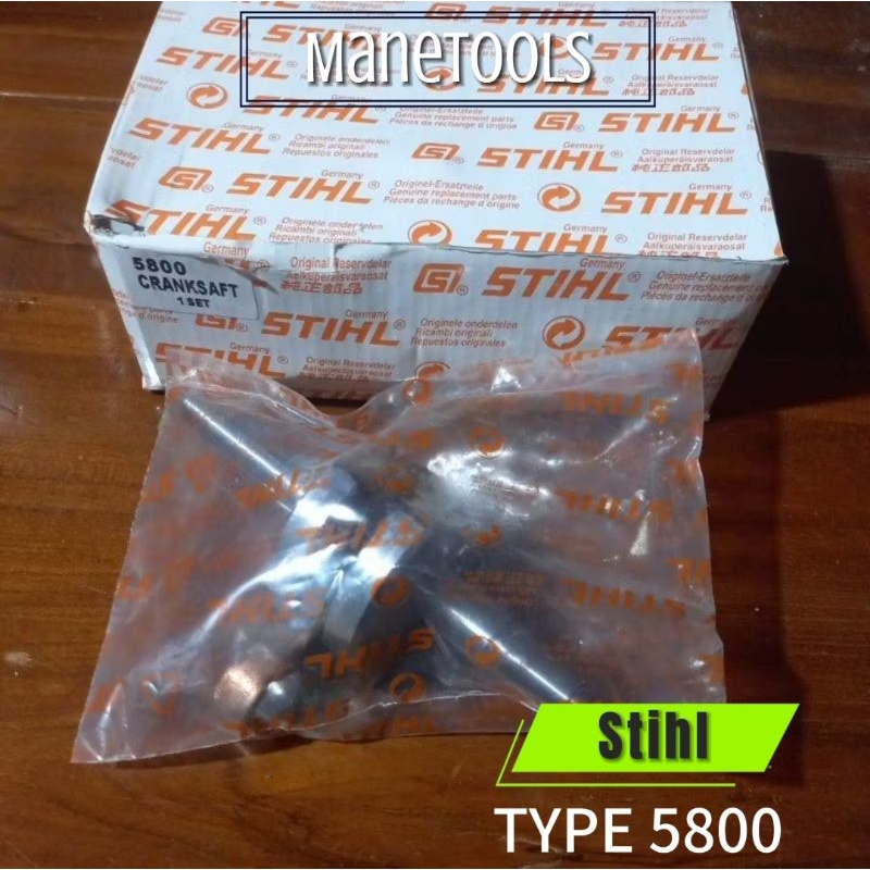 CRANK SAFT / KRUK AS CHAINSAW | STIHL 5800 UNTUK MESIN GERGAJI KAYU