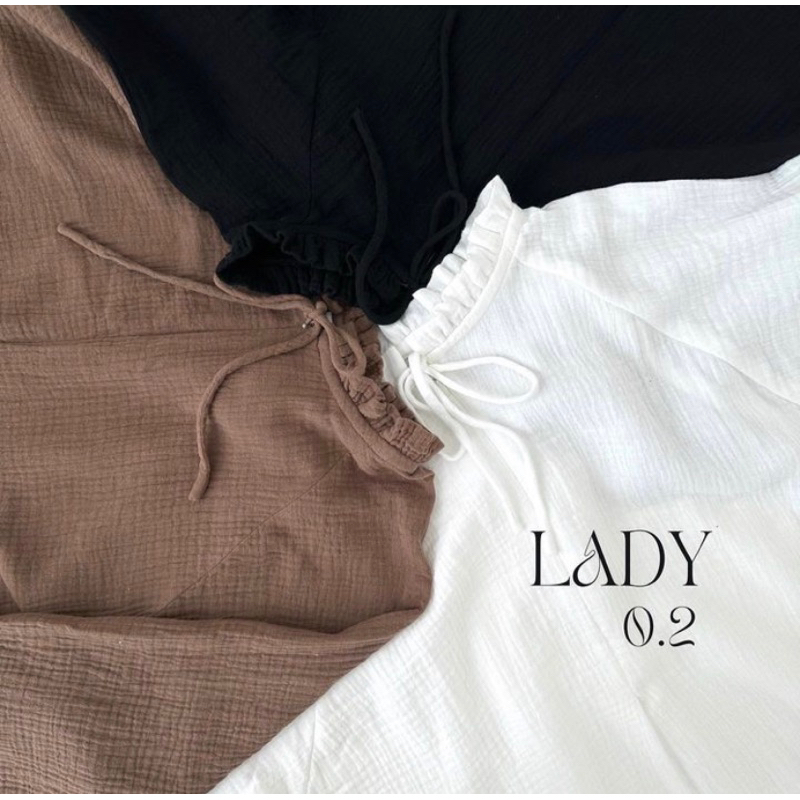 PL LADY DRESS AQSA CHOCO S