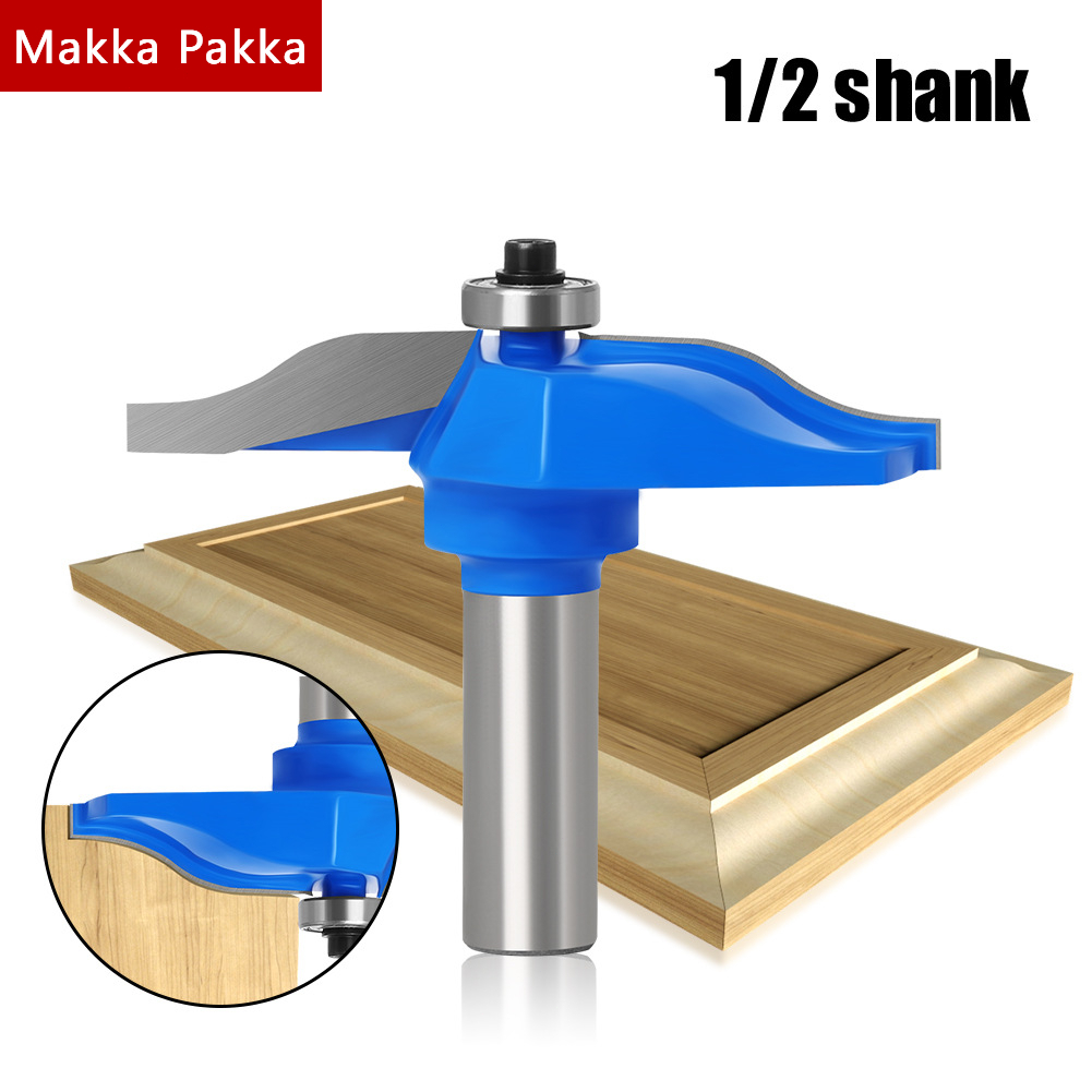 QH 1/2 Shank Mata Router Profil Panel Pintu Raised Door Cabinet Milling Cutter