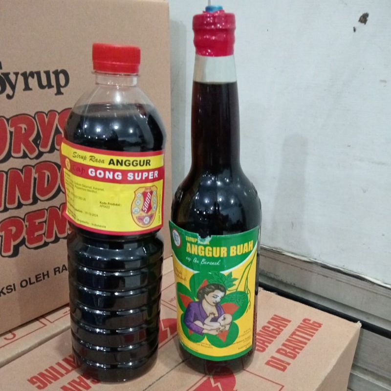 

anggur cap ibu beranak/anggur cap gong super