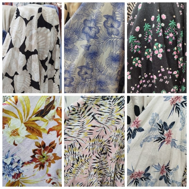 bahan linen motif | kain linen | bahan linen motif bunga | linen pure | kain linen | bahan kemeja | 