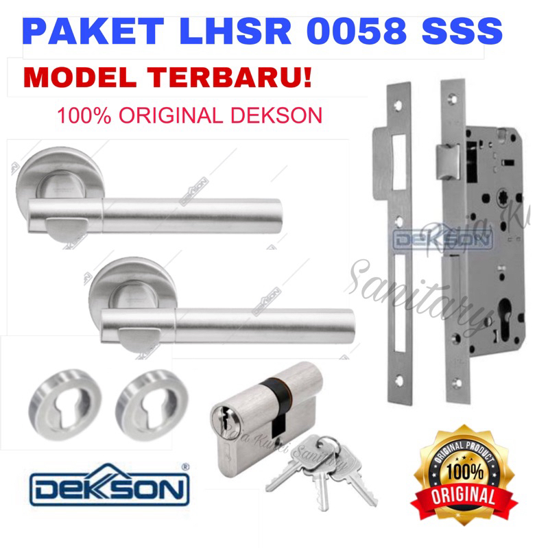 Handle Roses Tebal/ LHSR 0058 SSS/ Dekson/ Pegangan Pintu/ Handle Pintu/ Stainless 304/ Tarikan Pint