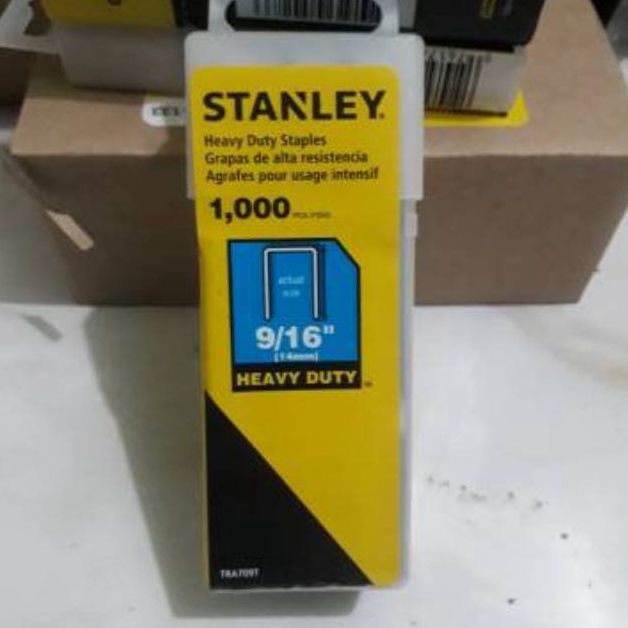 

BERKUALITAS isi staples 916 14mm Heavy Duty Staples TRA79T stanley 1 pc