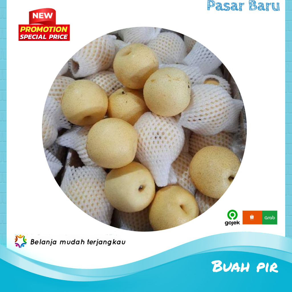 

Buah Pear / Buah Pir • 500gram ✓ Murah | Pasar Baru Makassar