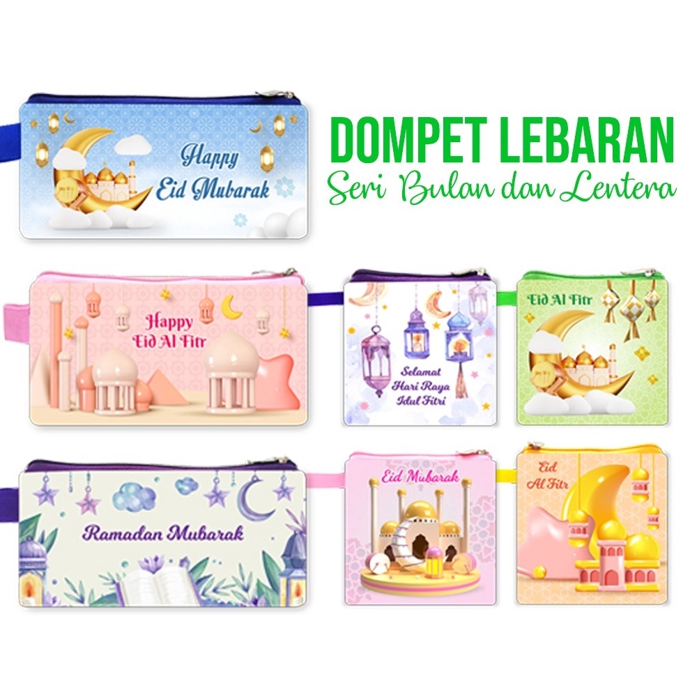 

TERBUKTI Amplop Lebaran Seri Bulan dan Lentera Dompet Fitrah THR Angpao Idul Fitri Eid Mubarak