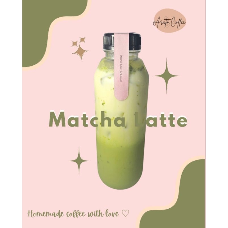 

[Arato Coffee] Matcha Latte 500ml