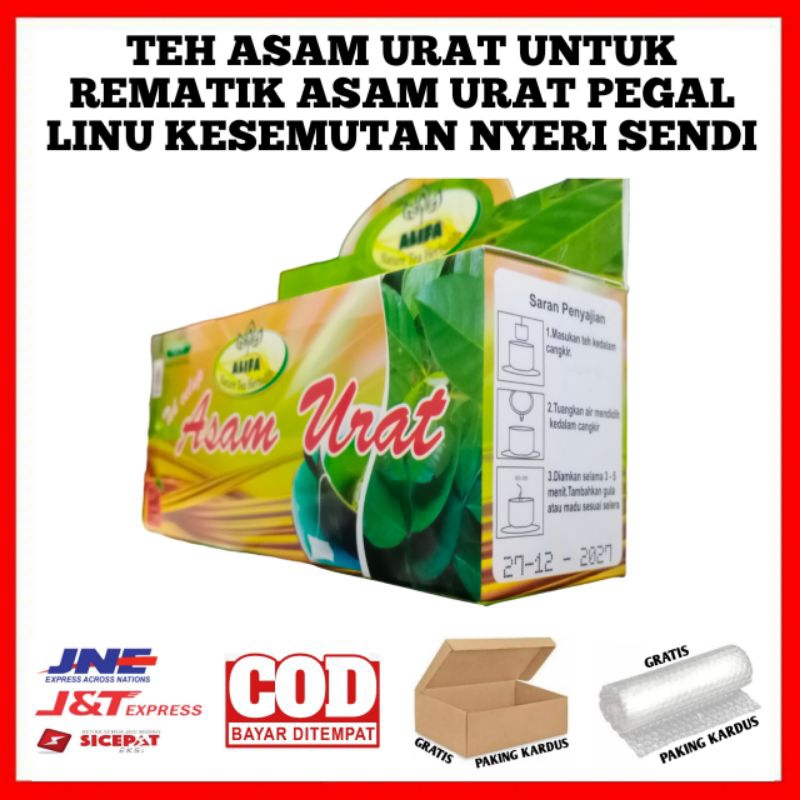 

TEH ASAM URAT UNTUK REMATIK ASAM URAT PEGAL LINU KESEMUTAN NYERI SENDI
