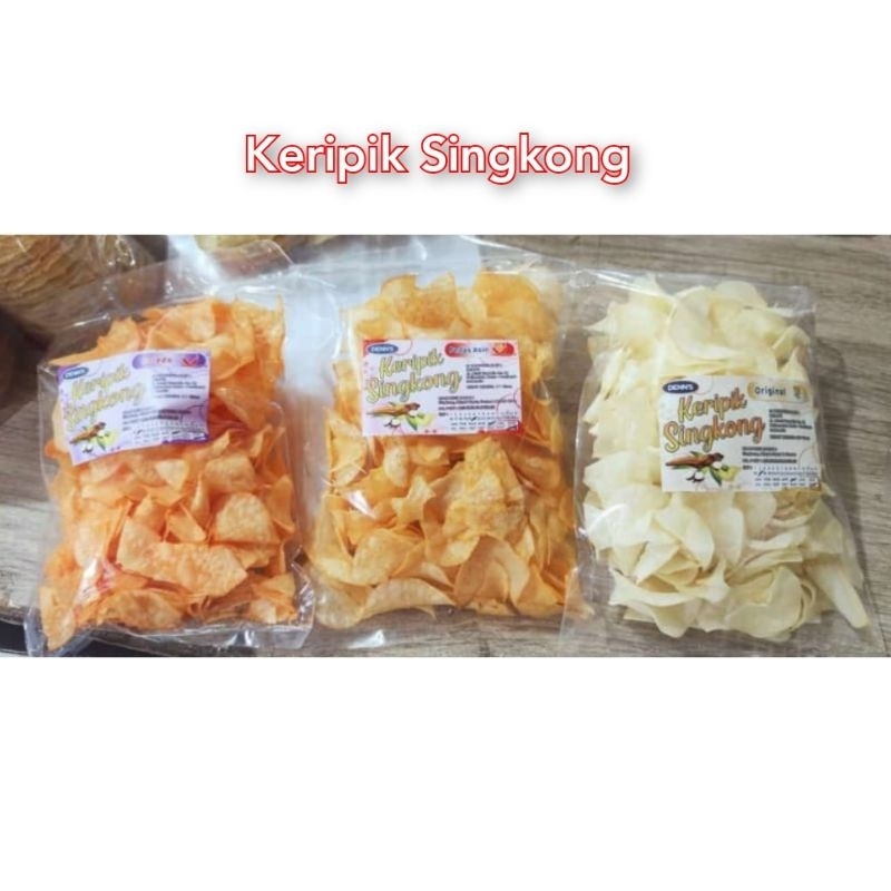 

Keripik Singkong Pontianak / Kripik Singkong / Kerepek Singkong / Keripik Ubi Kayu / Cassava Chips