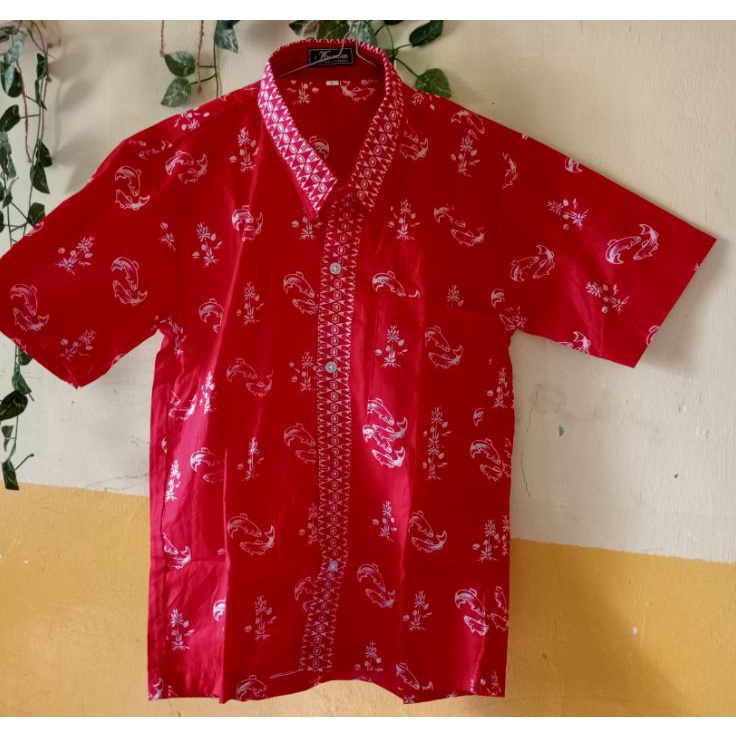 Serbu Puas  BAJU BATIK SD KOTA BEKASI LENGAN PENDEK