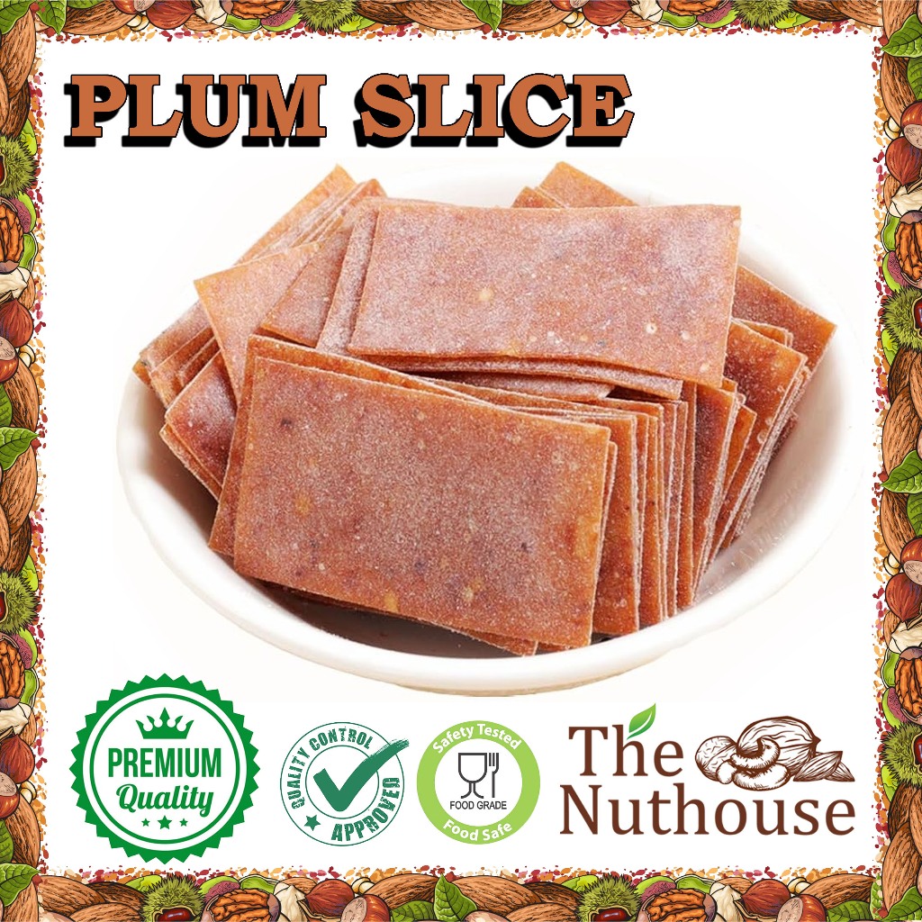 

100gr Dried Plum Slice / Manisan Plum Iris Kering / Prune Snack