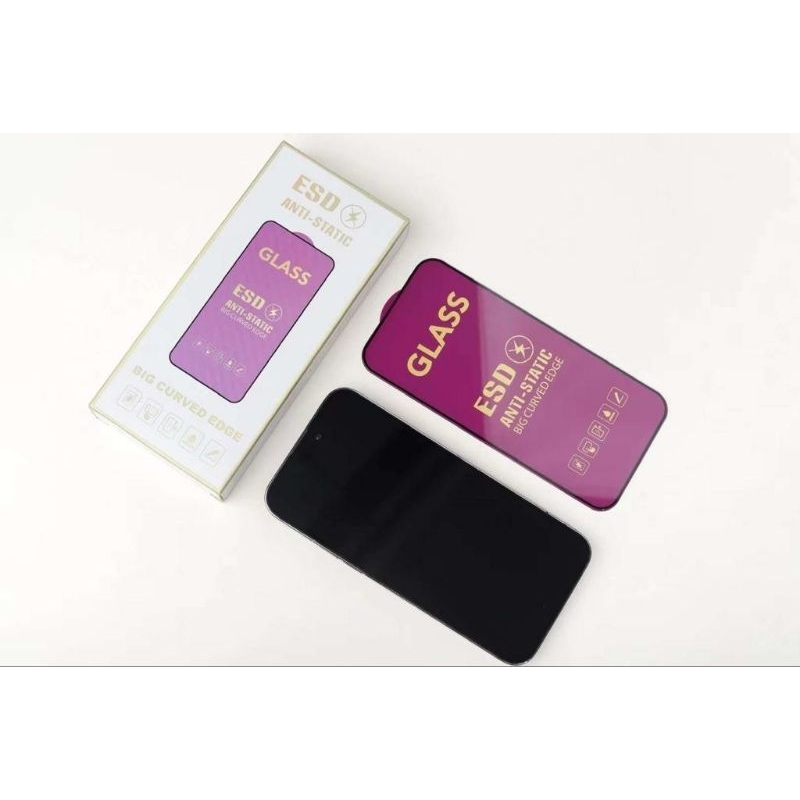 TEMPERED GLASS ANTI STATIC SUPER(Kaca),Ip 11,Ip 11 pro ,Ip 11 pro max ,Ip 12 ,Ip 12 pro Ip 12 pro ma