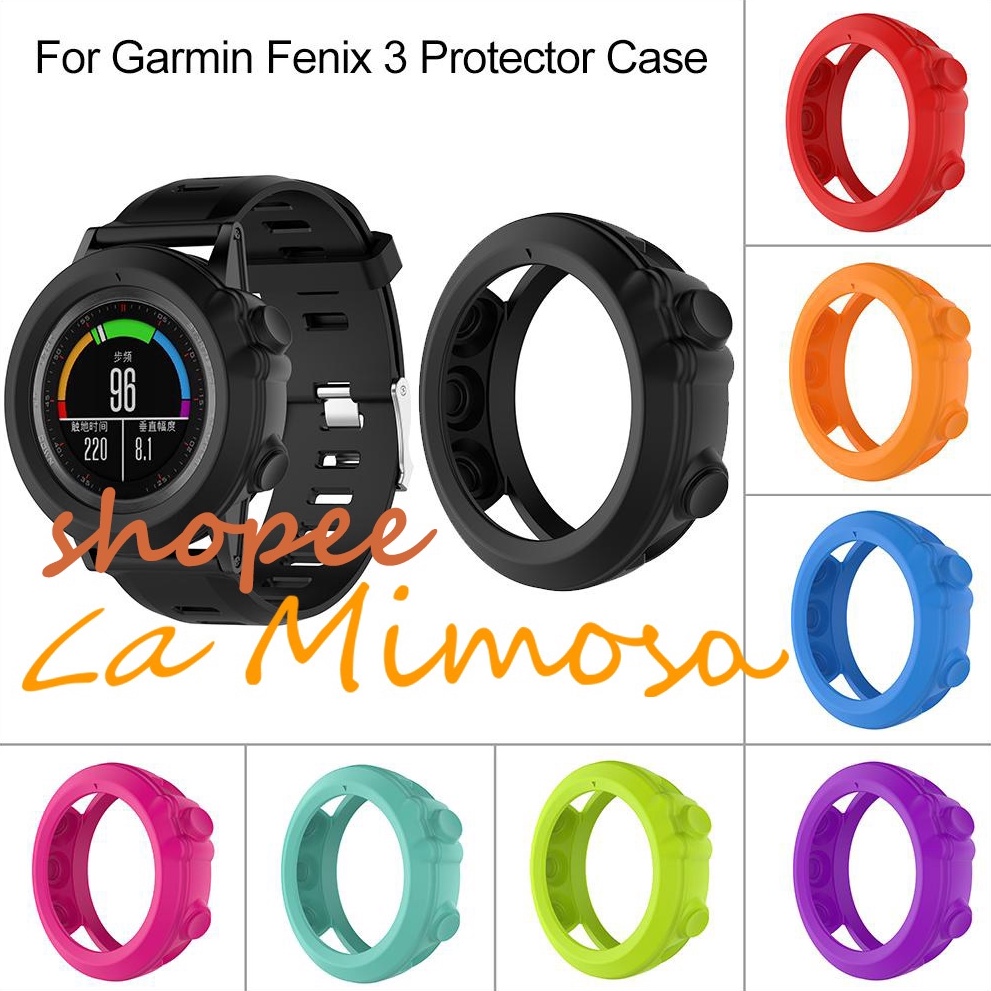 KODE R34K Bumper Case Cover Garmin Fenix 3 Fenix 3HR Sports Watch Band