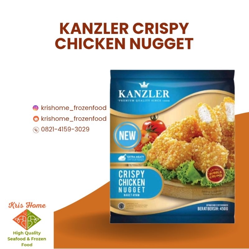 

Kanzler Crispy Chicken Nugget 450 gr