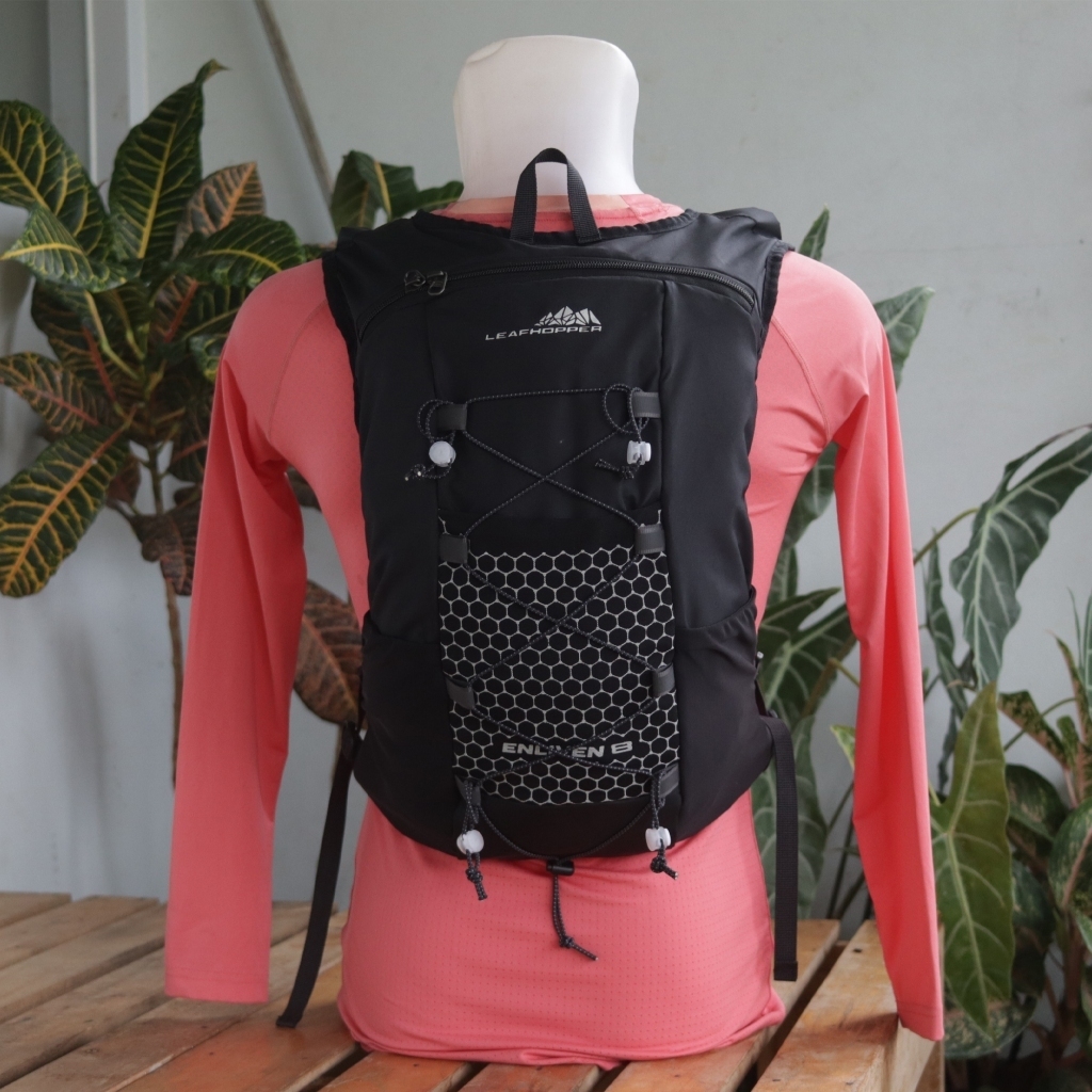 LEAFHOPPER - HYDROPACK FOLDABLE TRAIL RUNNING DAN TAS SEPEDA ULTRALIGHT SERIE ENLIVEN 8