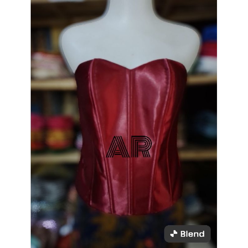 Kamisol/Kemben/longtorso kebaya/bustier/Bahan satin