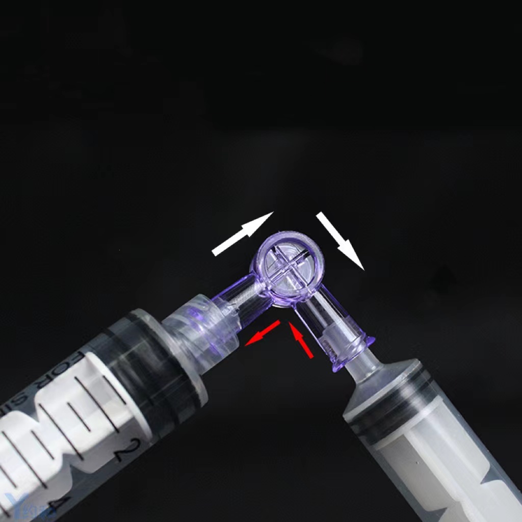 2 - Three Way Stopcock / Syringe Connector / Konektor Spuit / Penyambung Suntikan Tiga arah1PCS