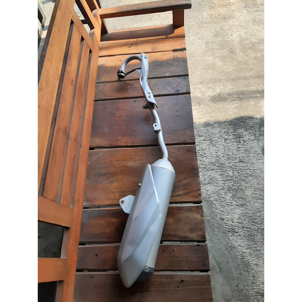 Knalpot Ori KLX G PNP D-Tracker New Kenalpot Original Copotan Motor KLX 150 BF