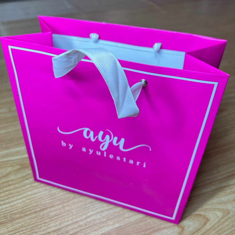 

PAPERBAG ayu by ayulestari /PAPERBAG ZARA/PAPERBAG THE BODY SHOP/PAPERBAG LASABELLE READY!! SIAP KIRIM