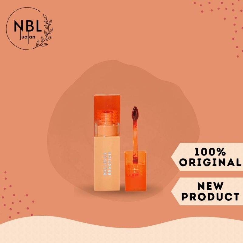 Rollover Reaction - DEWDROP 12hr+ Hydrating Long Lasting 2 in 1 Liptint for Lips and Cheek - Mimosa 