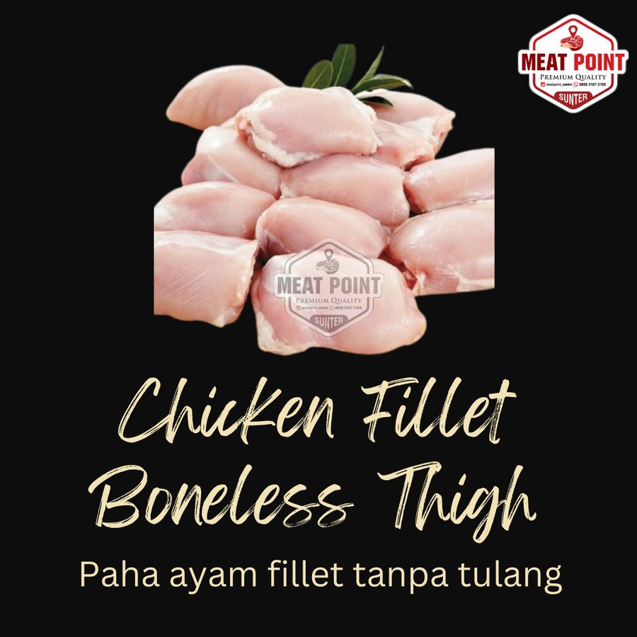 

Paha Ayam Fillet 1 Kg - Frozen