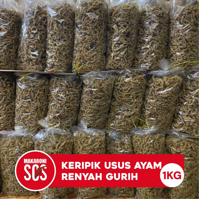 

Keripik Usus Crispy 1KG Original Balado Pedas Daun Jeruk Keripik Usus Renyah Gurih Keripik Usus Crispy Mantap Sos Snack Food