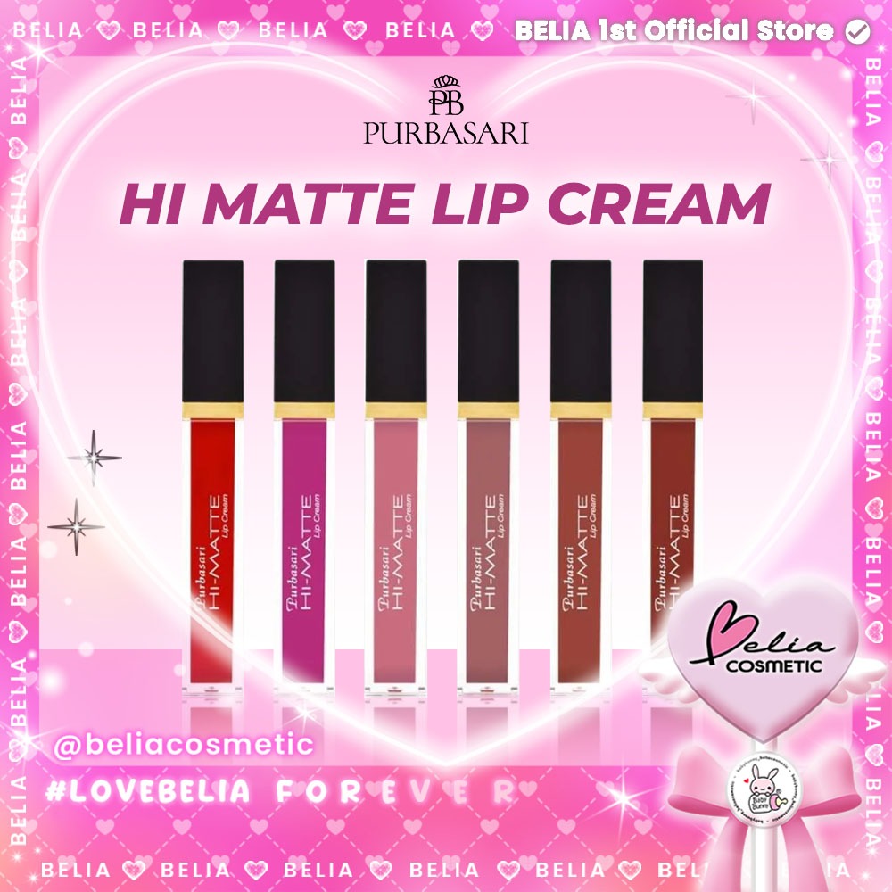 ❤ BELIA ❤ Purbasari Hi Matte Lip Cream