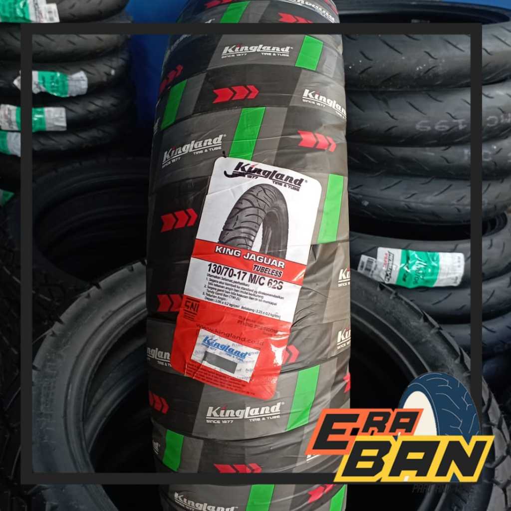 BAN LUAR KINGLAND KING JAGUAR 130 70 RING 17 TUBELESS