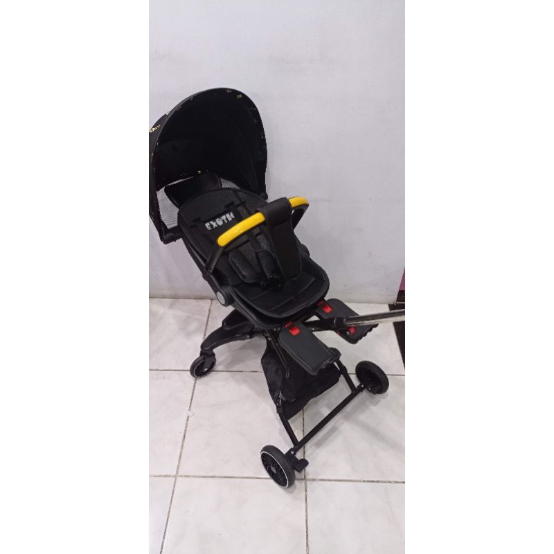 Makassar Kursi Dorong Anak Exotic Magic Stroller Bisa Tidur Full (up 25kg) 2 Arah