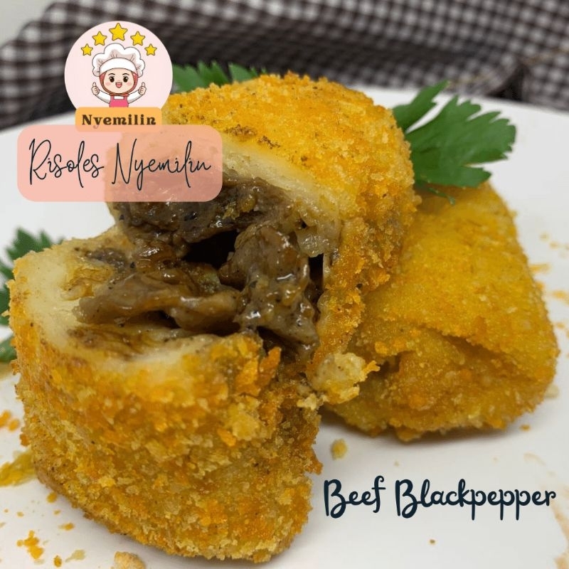 

Risoles Frozen Rasa Beef Blackpepper Isi 4 pcs