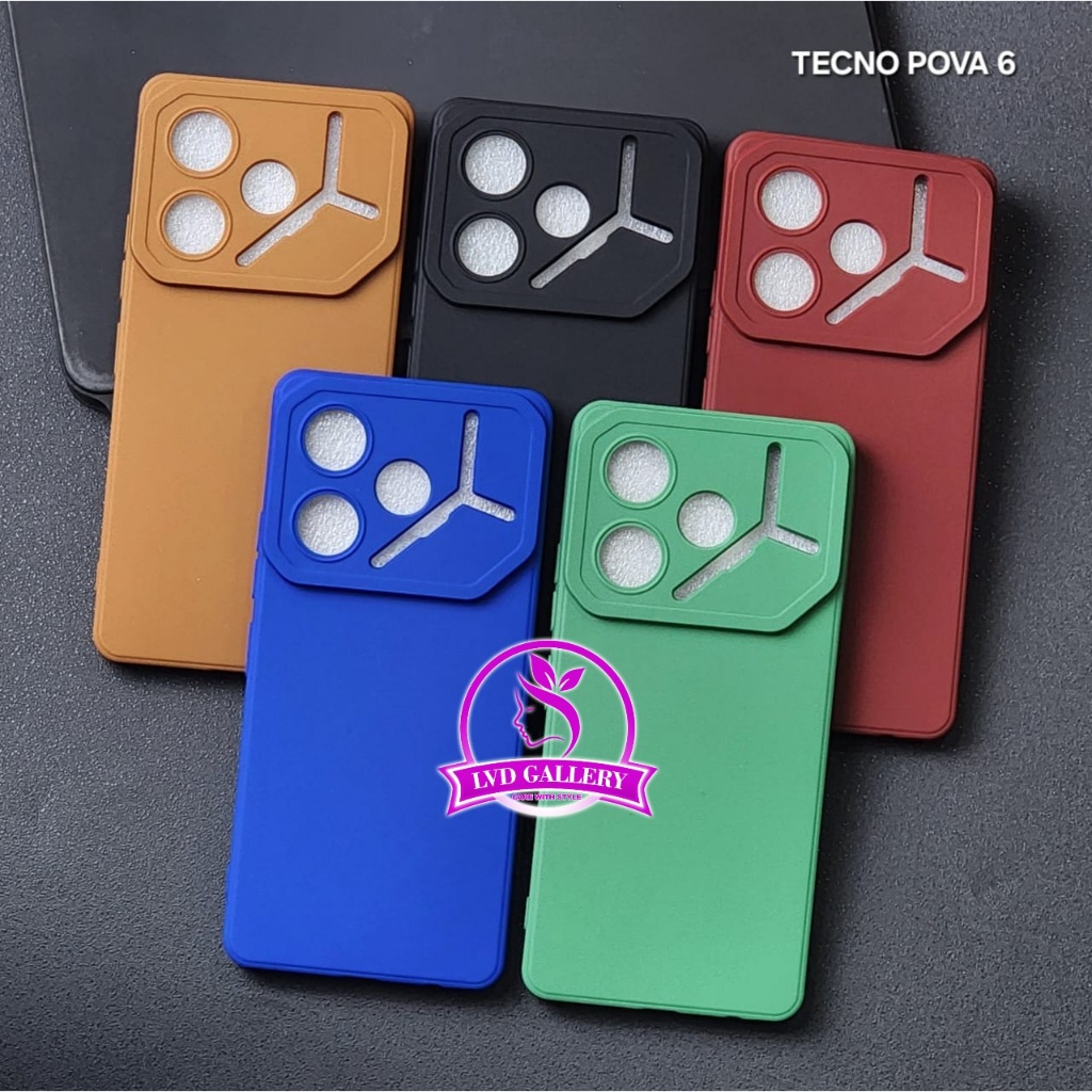 Tecno Pova 6 5g Tecno Pova 6 Pro Case Liquid warna Silicone Pro Camera Premium Casing Tecno Pova 6 5