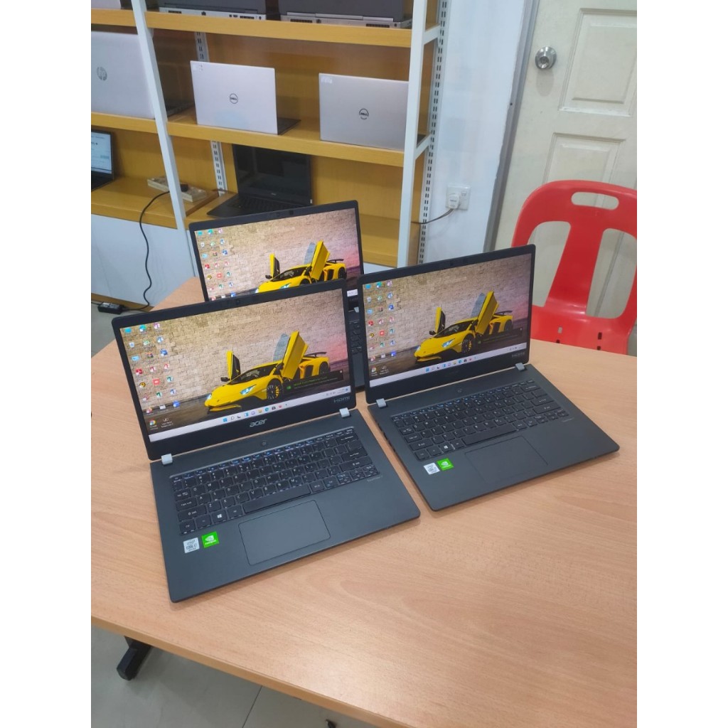 Laptop Acer Travelmate P614-51G-G2 / Core i7 Gen 10 / VGA Nvidia MX250 2Gb