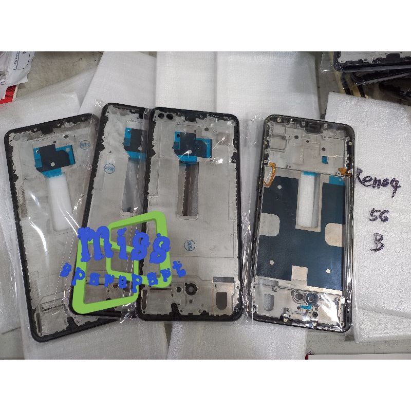Frame LCD Tulang Tengah OPPO RENO 4 5G Tatakan Bezel Bazel