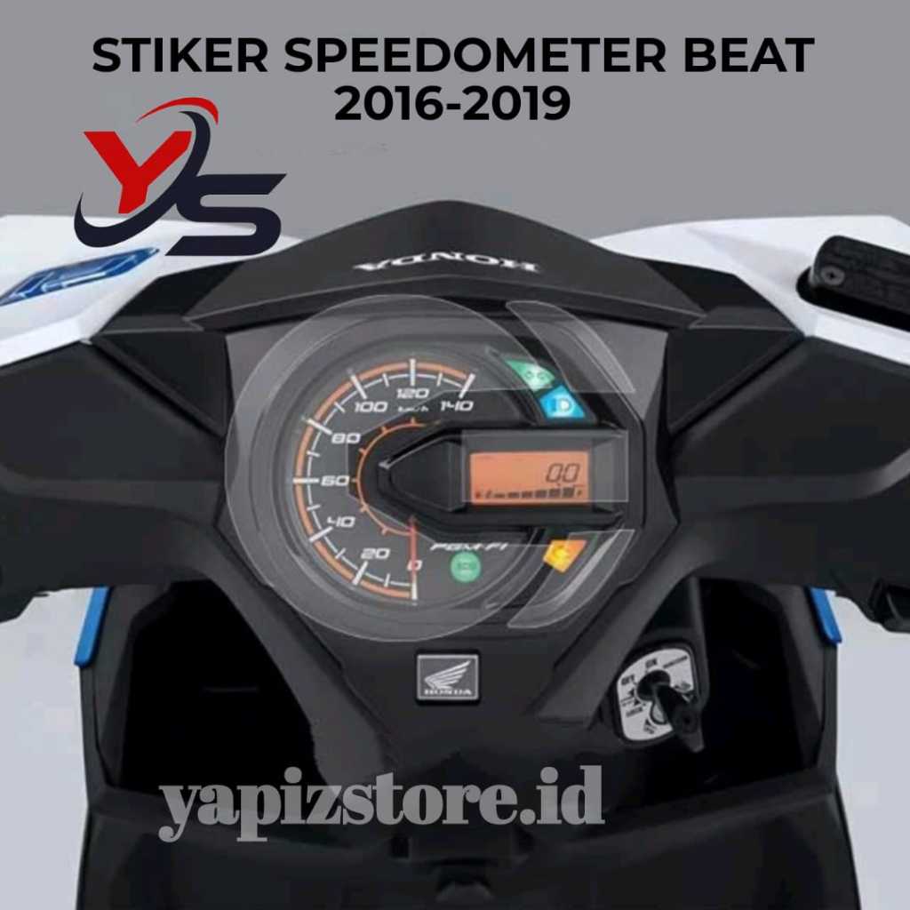 Stiker Speedometer Anti Gores Pelindung Speedometer motor Beat Esp fi 2016-2019