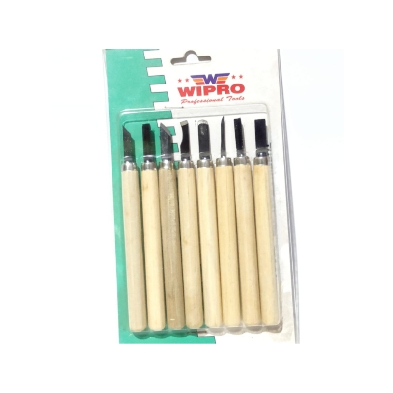 Wipro mata bubut kayu set isi 8pcs TTS-31.