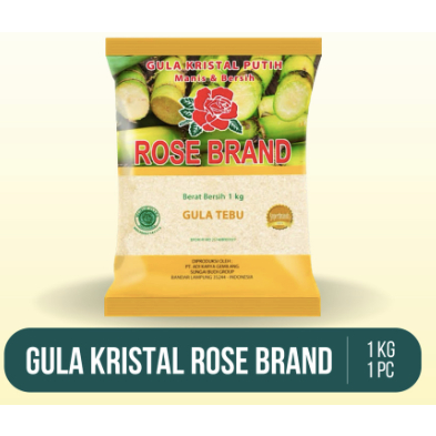 

Gula Kristal Rose Brand 1kg - kuning